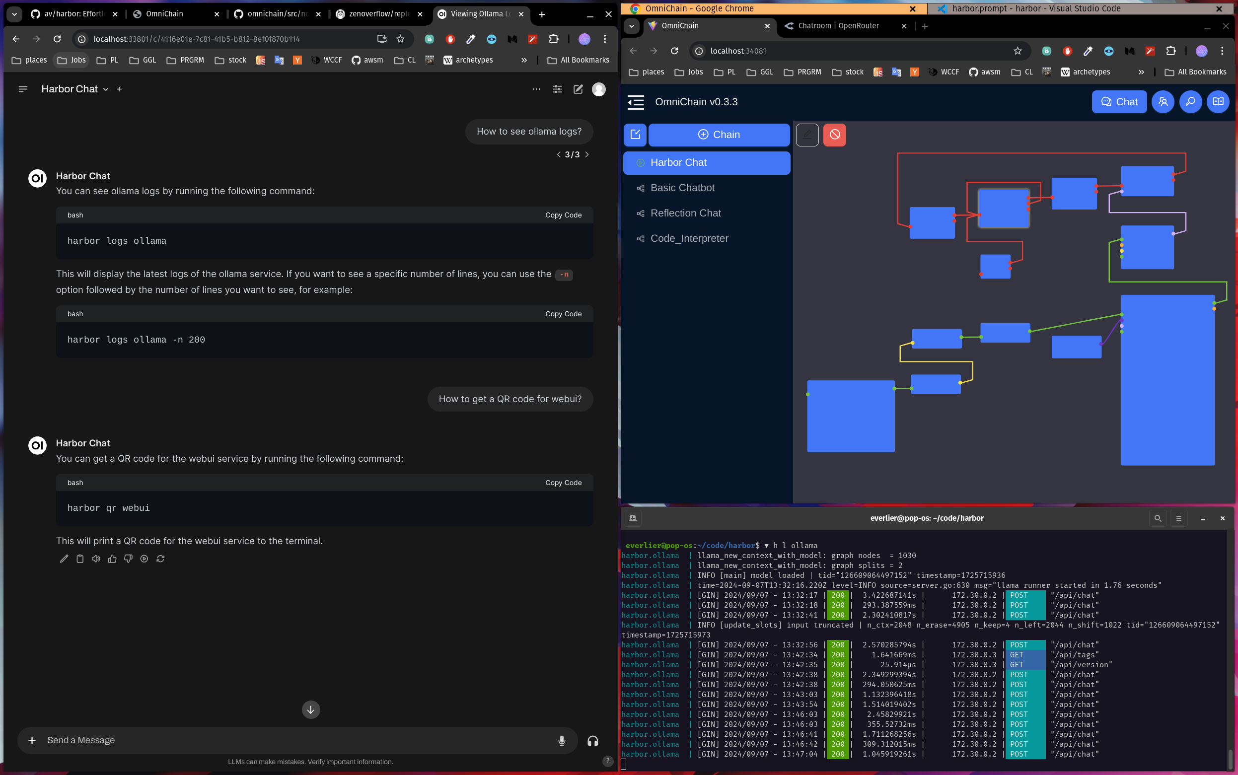 omnichain UI screenshot